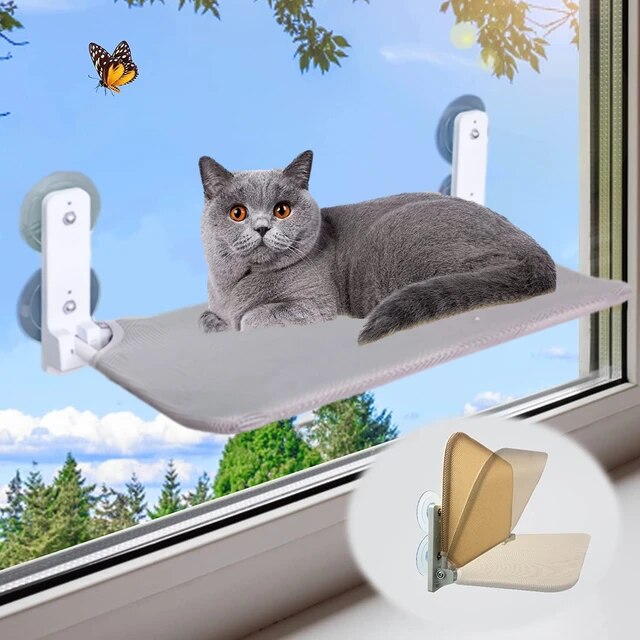 Hamac de fenêtre pour chat, 55 × 35 cm