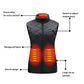 Gilet chauffant pour femme à 9 zones, alimentation USB