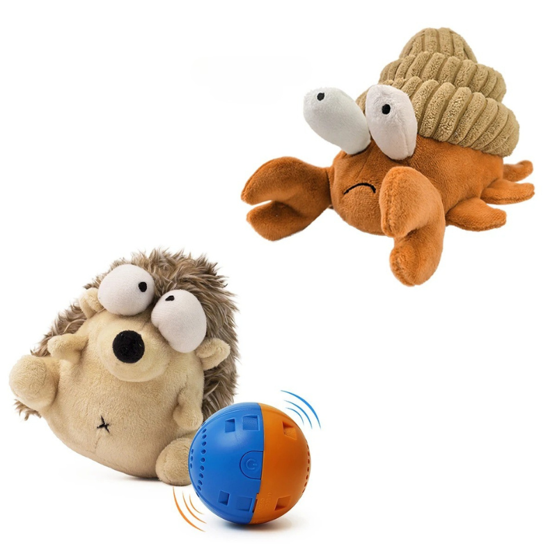 Felineau Peluche Compagnon Couineur Doux - Ami Câlin Résistant Canin
