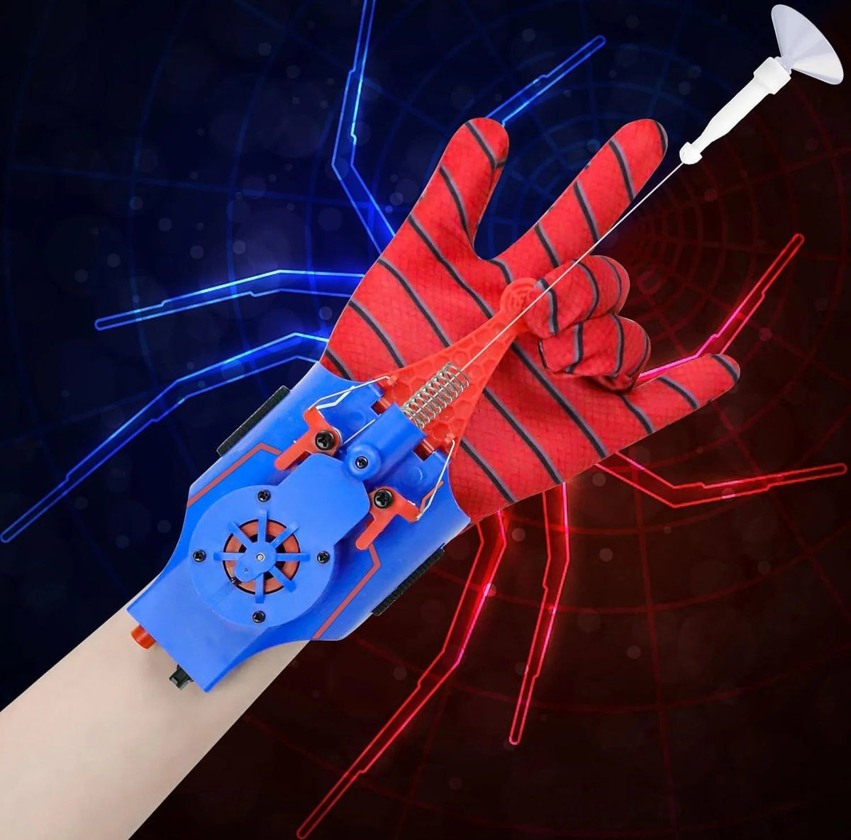 Lanceur de poignet jouet avec projectiles à ventouse