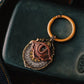 Collier pour homme avec pendentif œil en alliage métallique