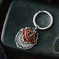 Collier pour homme avec pendentif œil en alliage métallique