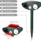 Répulsif solaire de jardin à fréquence réglable