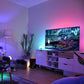Ruban LED multicolore de 5 m avec télécommande, 12 V