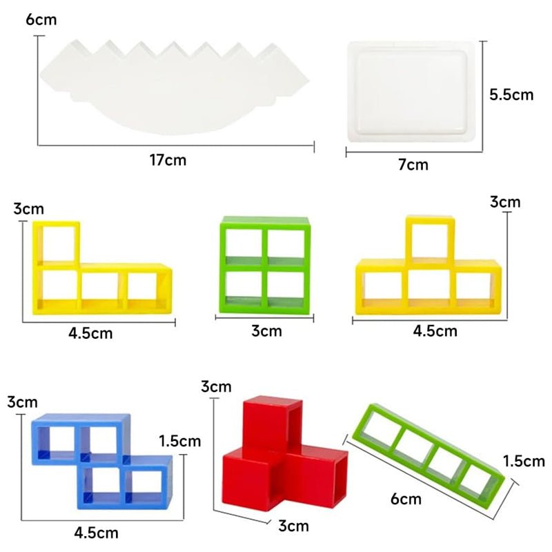 Jeu de construction à blocs pour casse-têtes