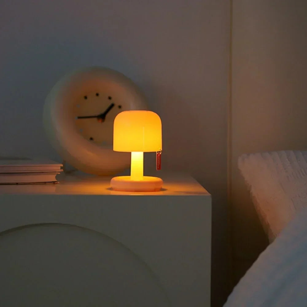 Mini lampe de table sans fil rechargeable