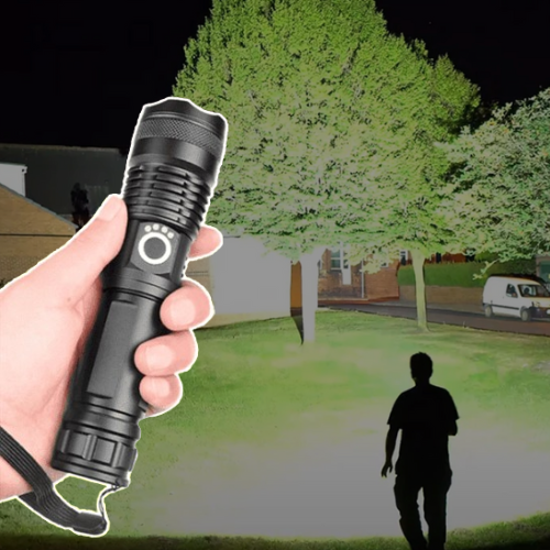 Lampe torche rechargeable à DEL XHP50.2, trois modes
