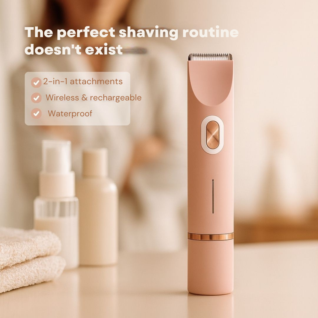 Tondeuse électrique pour le corps femme – Rasoir rechargeable humide et sec – image 14