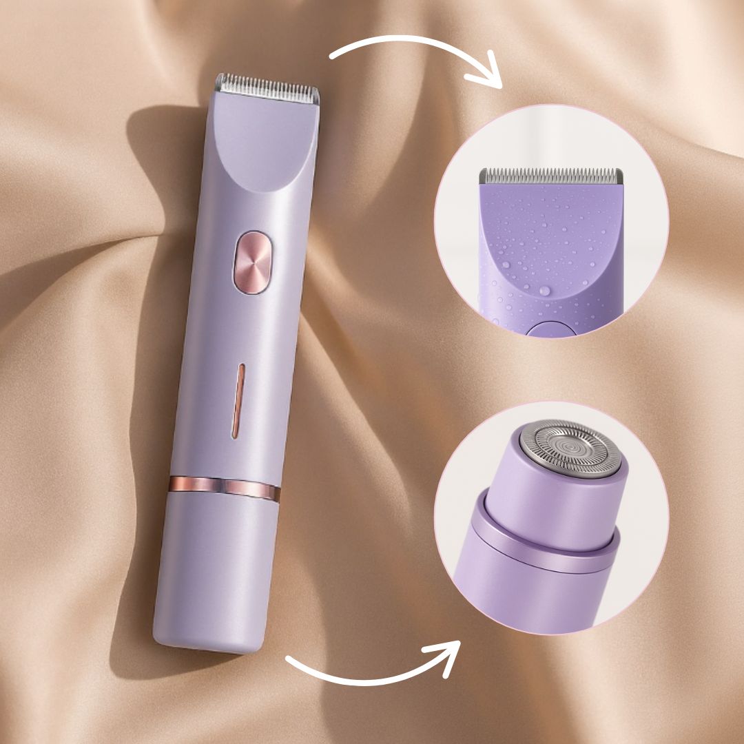 Tondeuse électrique pour le corps femme – Rasoir rechargeable humide et sec – image 15
