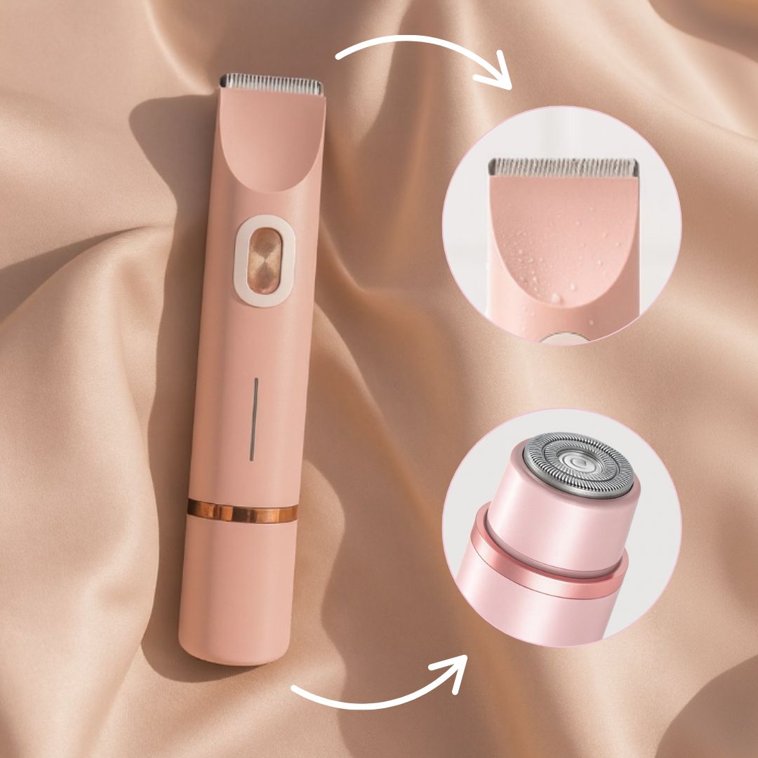 Tondeuse électrique pour le corps femme – Rasoir rechargeable humide et sec – image 1
