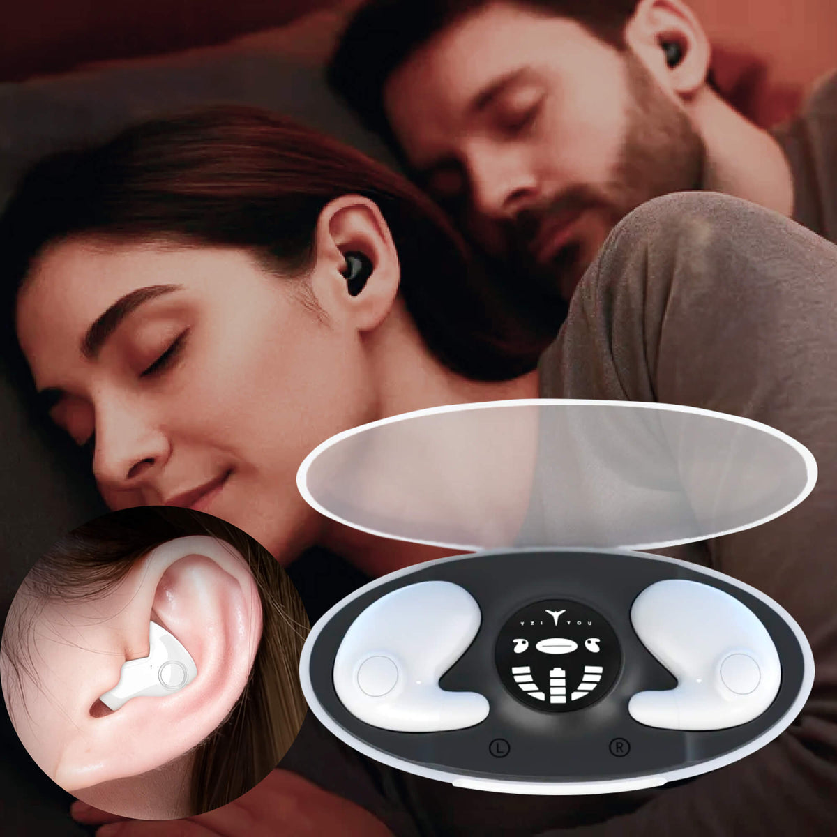 Mini écouteurs sans fil Bluetooth 5.3 pour le repos