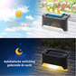 Applique solaire compacte à éclairage automatique