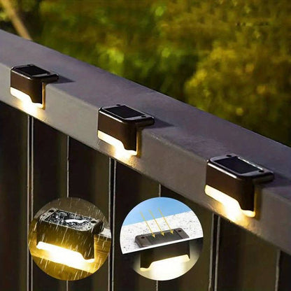 Applique solaire compacte à éclairage automatique