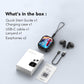 Écouteurs intra-auriculaires Bluetooth 5.4 avec boîtier LED
