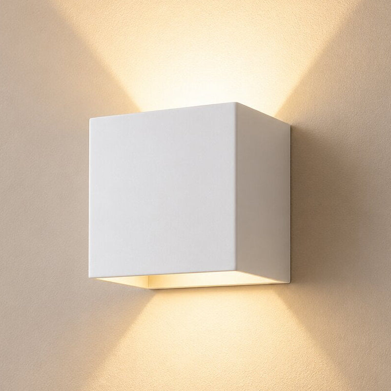 Applique LED cubique sans fil avec détecteur