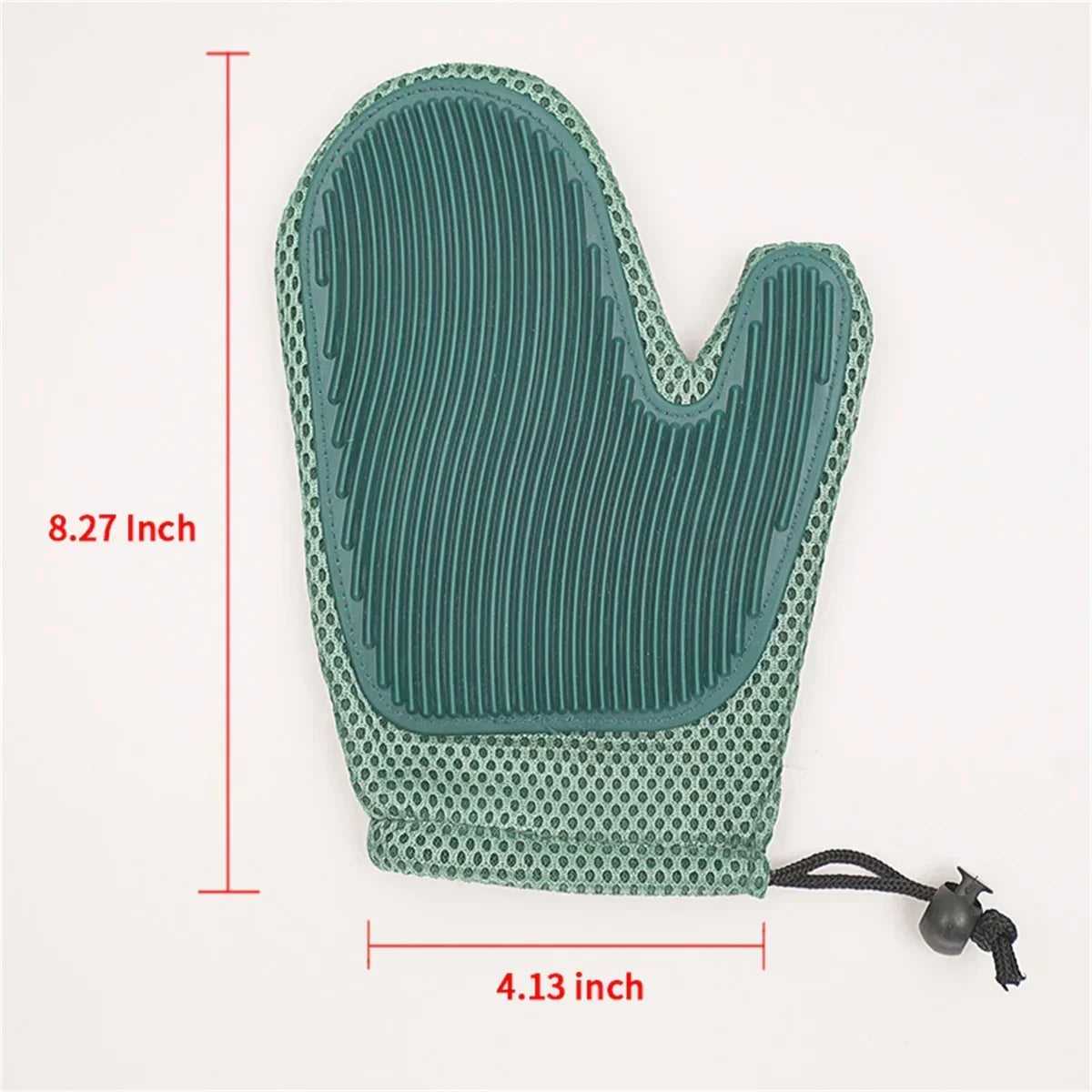 Gant de toilettage pour chat à picots en silicone, main gauche ou droite