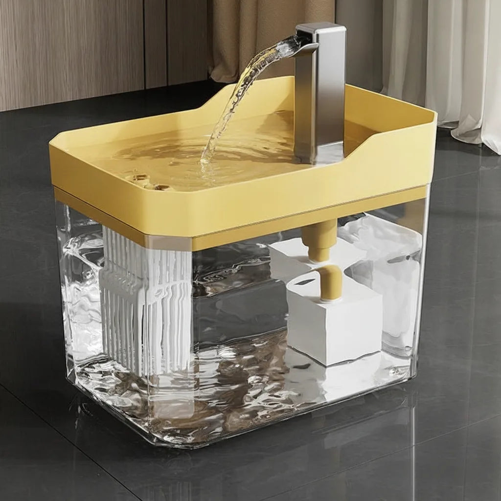 Fontaine à eau pour chat 1,5 L à forme de robinet