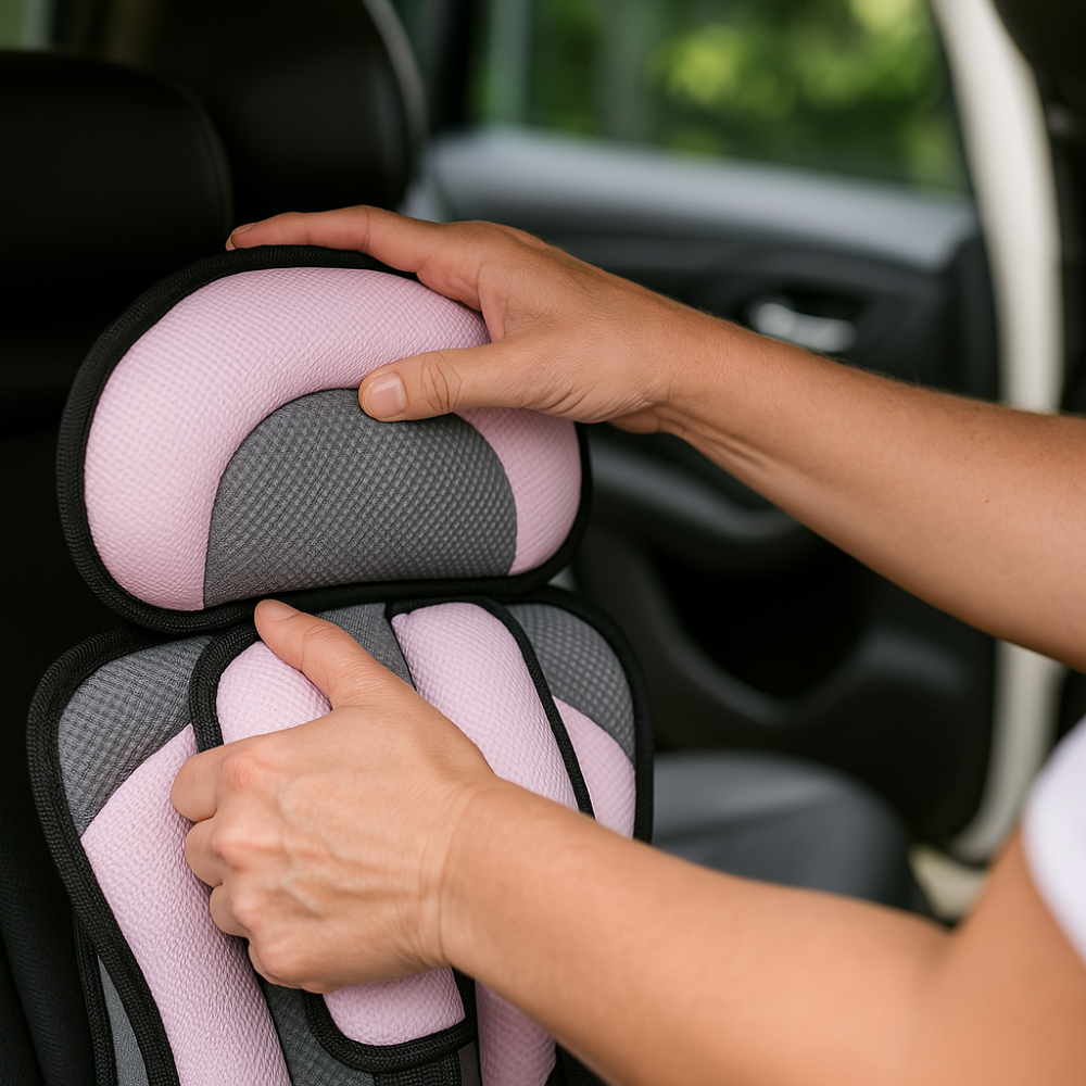 Siège portable enfant avec harnais réglable à cinq points