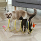 Tunnel pliant pour chat en filet, 50 × 20 cm