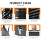 Barbecue pliable en acier avec poignée de transport