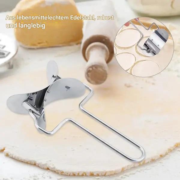 Outil manuel de découpe de pâte avec poignée ergonomique