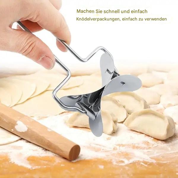 Outil manuel de découpe de pâte avec poignée ergonomique