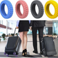 Protections de roues de valise en silicone – lot de 8