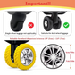 Protections de roues de valise en silicone – lot de 8