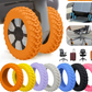 Protections de roues de valise en silicone – lot de 8