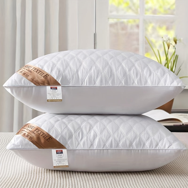 Oreiller lavable en fibres polyester, trois hauteurs