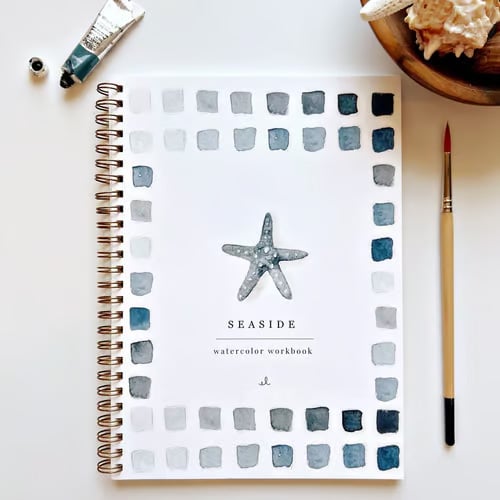 Cahier d’aquarelle pour débutants – Livre d’activités de peinture pas à pas – image 4
