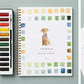 Cahier d’aquarelle pour débutants – Livre d’activités de peinture pas à pas – image 8
