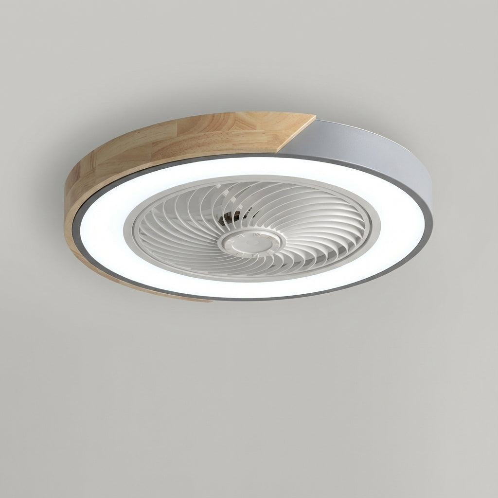 Ventilateur de plafond LED 56 cm avec télécommande 110–120 V