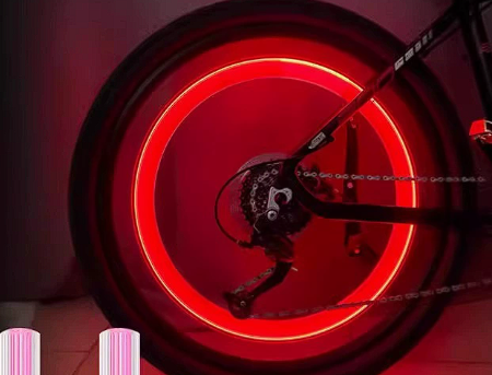 Bouchons de valve lumineux à LED pour roues