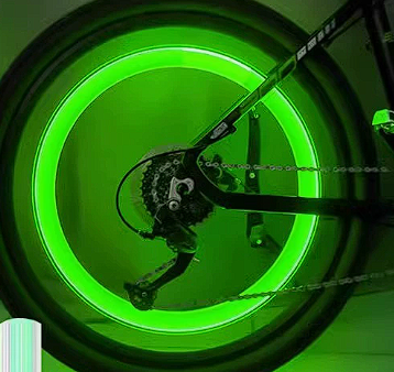 Bouchons de valve lumineux à LED pour roues