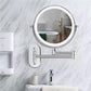 Miroir mural LED double face rechargeable