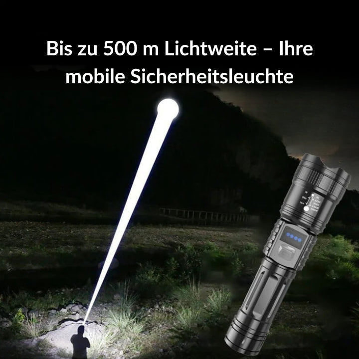 Lampe torche LED zoom étanche
