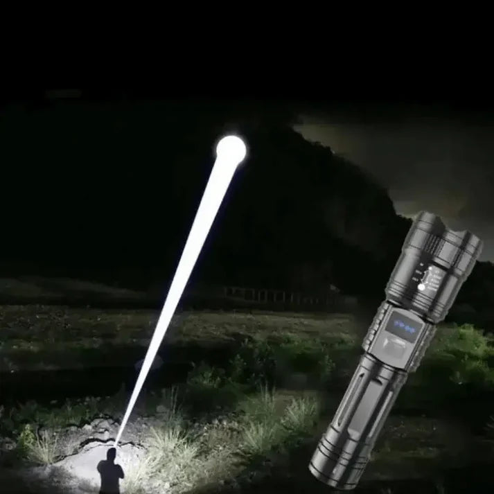 Lampe torche LED zoom étanche