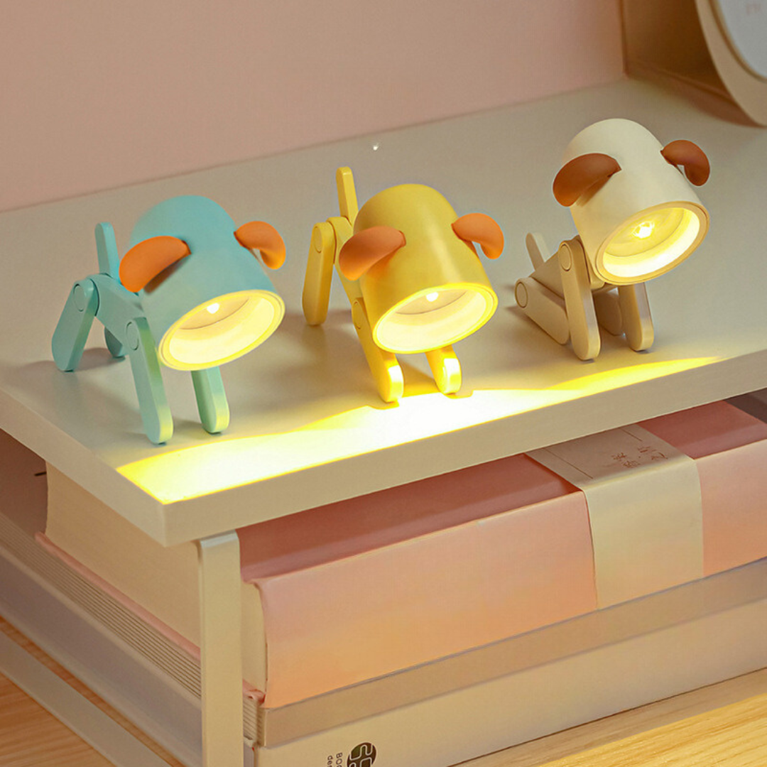 Veilleuse LED articulée en forme d’animal à piles