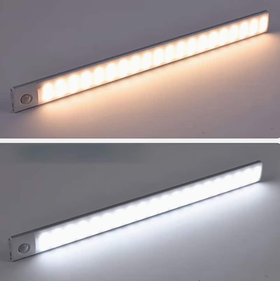 Réglette LED magnétique rechargeable à détecteur 30 ou 50 cm