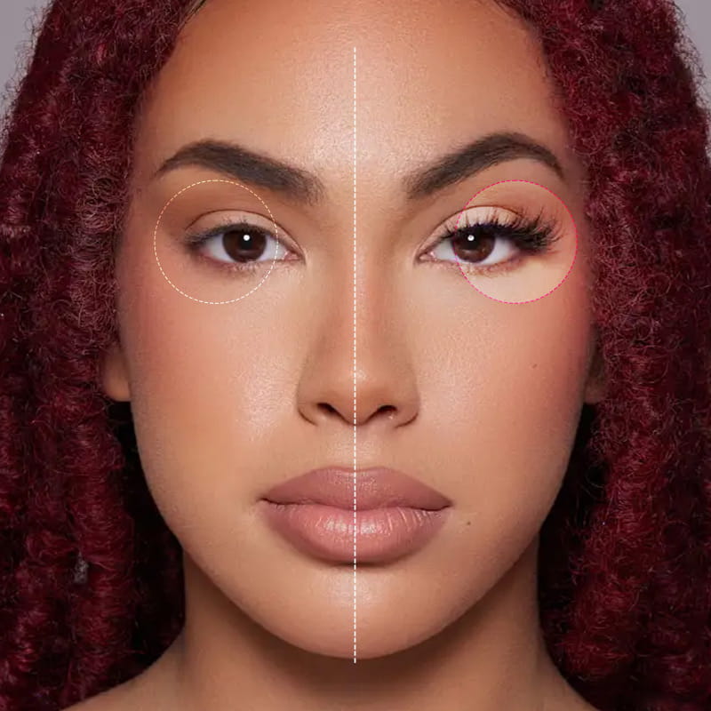 Mascara à double applicateur 2 en 1