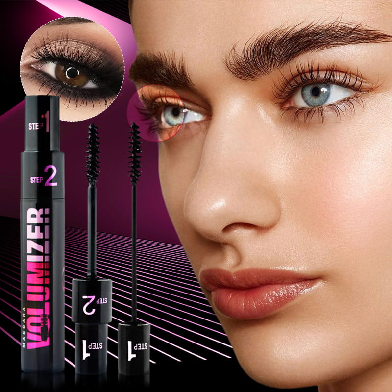 Mascara à double applicateur 2 en 1