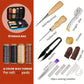 Kit couture cuir fil ciré et aiguilles