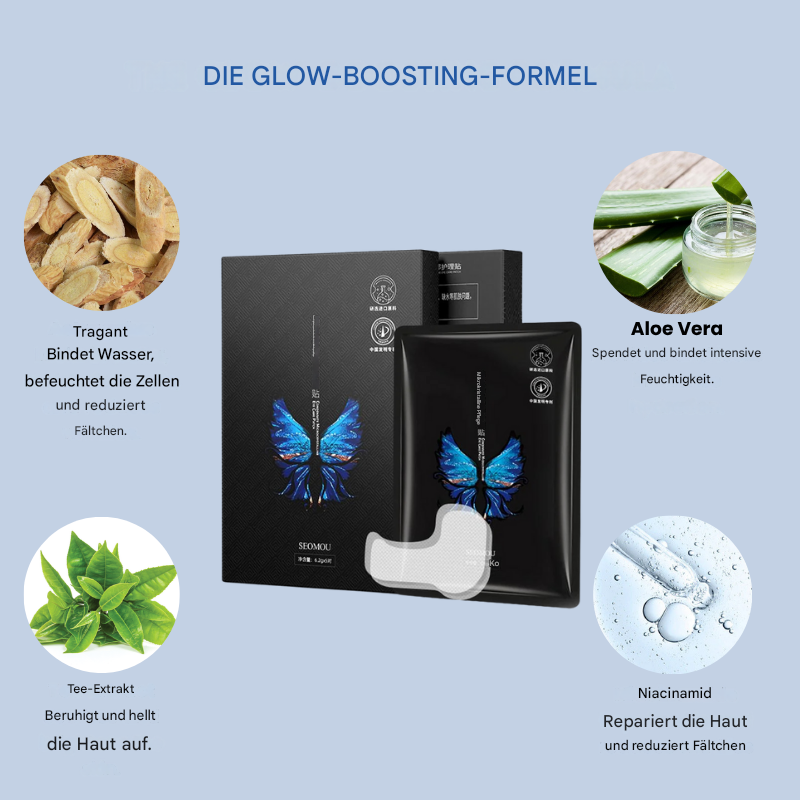 Bandes en gel pour le visage