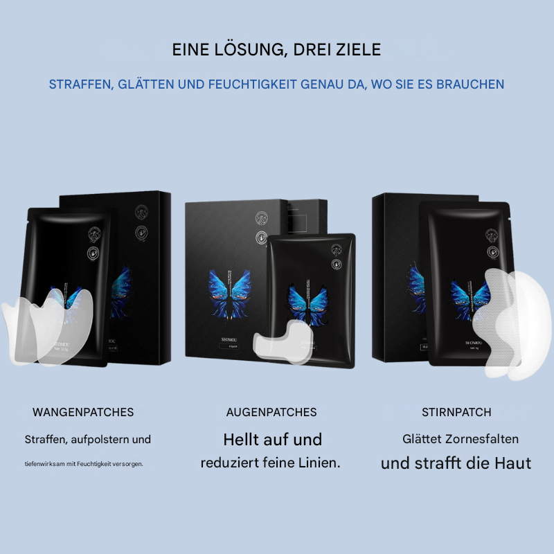 Bandes en gel pour le visage