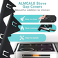 Cache-espace télescopique en inox pour cuisinière et plan de travail