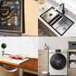 Cache-espace télescopique en inox pour cuisinière et plan de travail