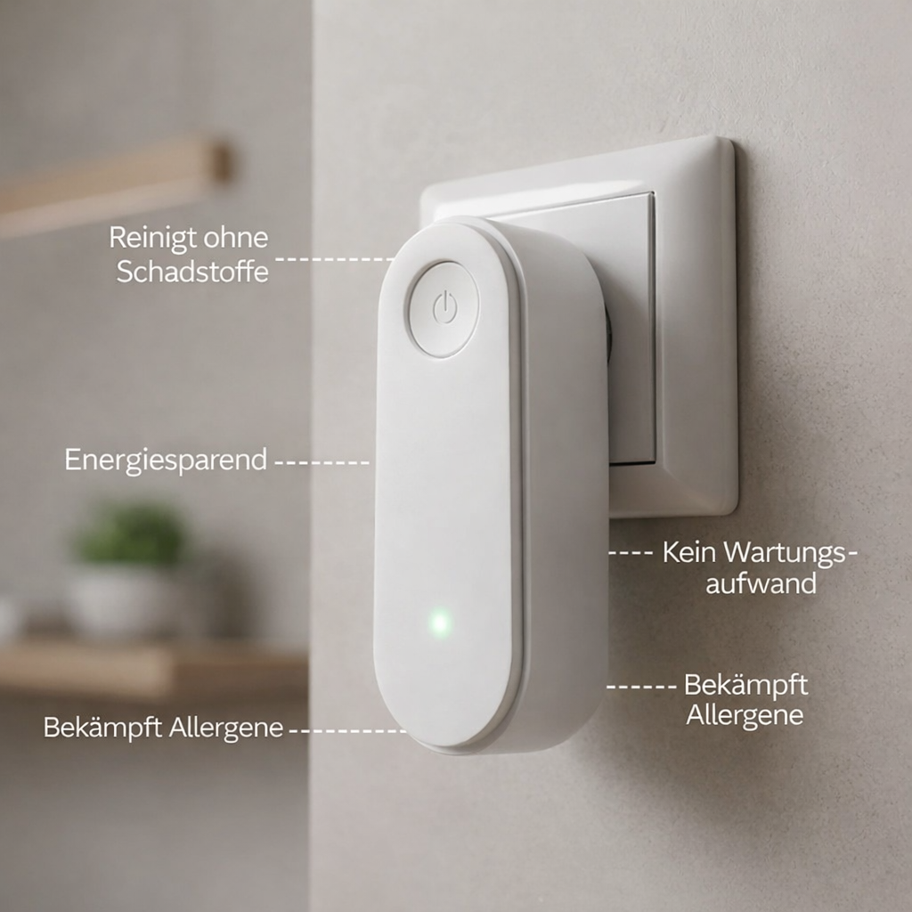 Ioniseur d’air électrique compact pour intérieur