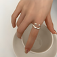 Bague ajustable fantaisie