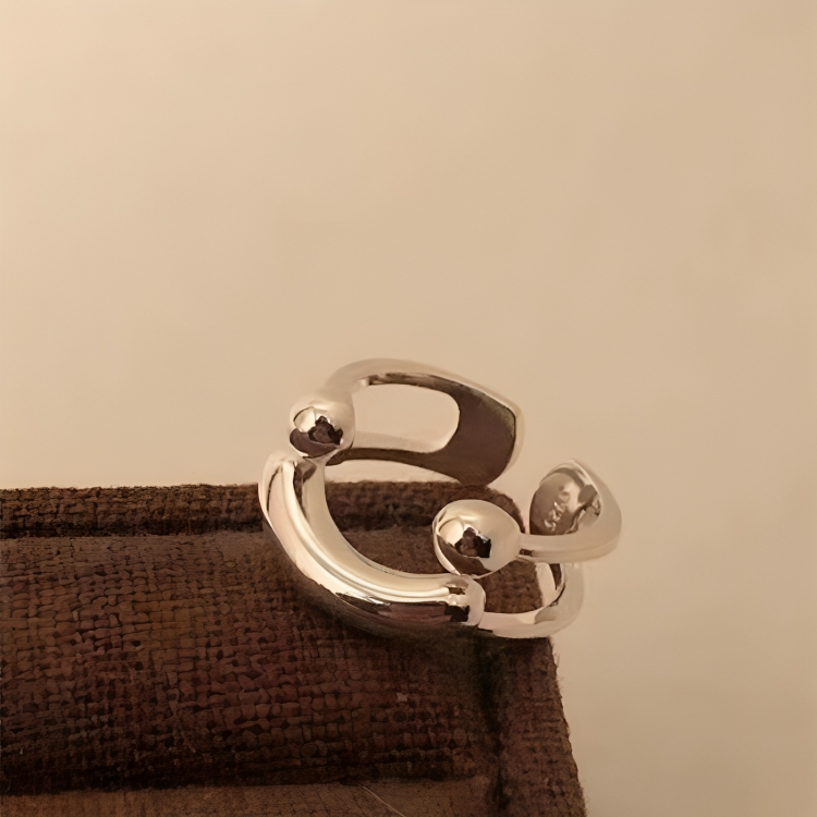 Bague ajustable fantaisie